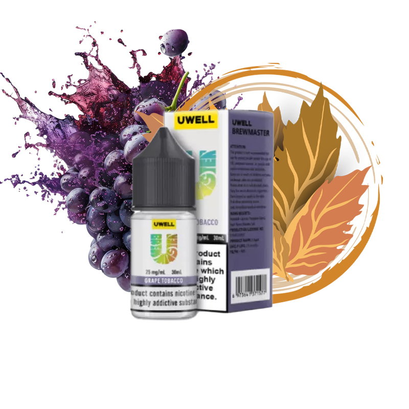 سالت تنباکو انگور یوول Uwell Grape Tobacco 30ml