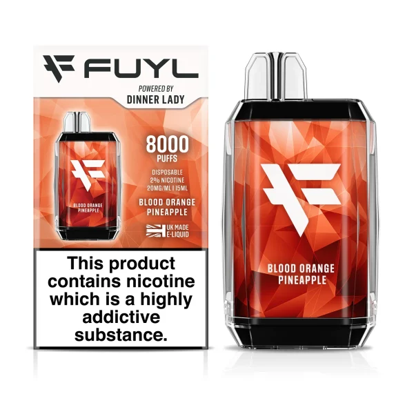 پاد یک بار مصرف دینرلیدی فیول FUYL DISPOSABLE POD 8000