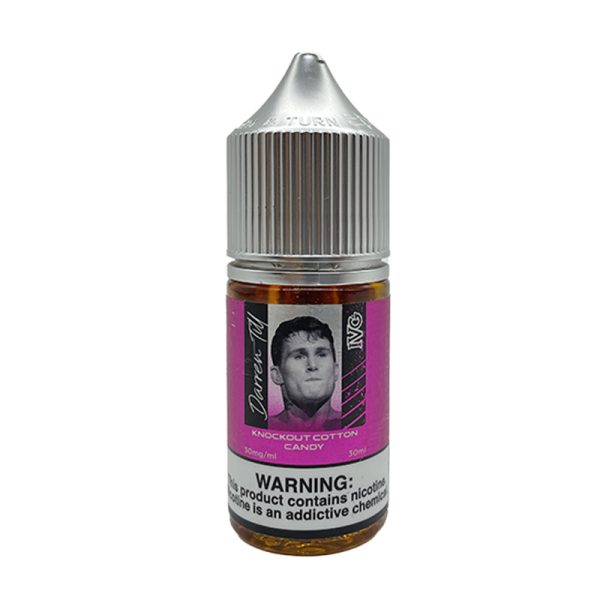 سالت نیکوتین آی وی جی پشمک میوه ای IVG Darren Till Knockout Cotton Candy Saltnic (30ml)