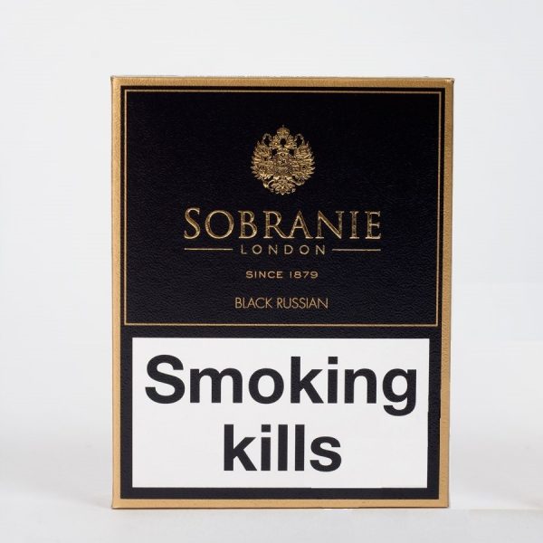 سیگار سوبرانی Sobranie Black Russian