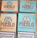 توتون سیگار دست پیچ Pueblo Fine cut Tobacco آبی