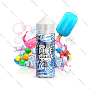 جویس موریش پاف آبنبات چوبی بادکنک Morish Puff Bubblegum Lollies (120ml)