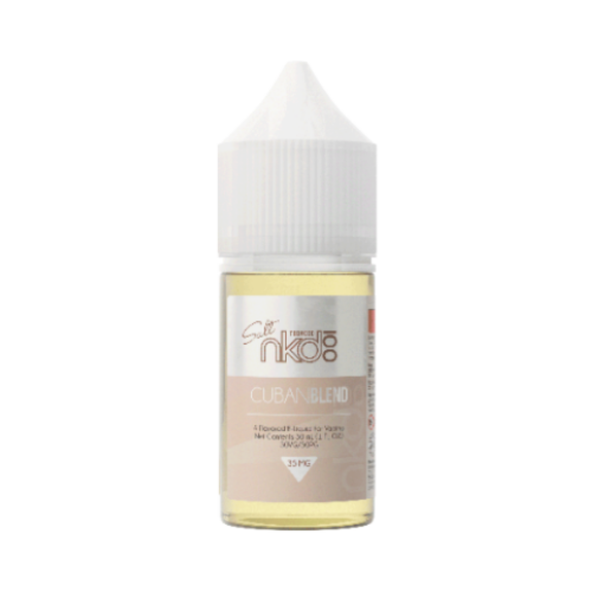 سالت نیکوتین نیکد تنباکویی NAKED CUBAN BLEND (30ml) سالت نیکوتین نیکد تنباکویی NAKED CUBAN BLEND (30ml)