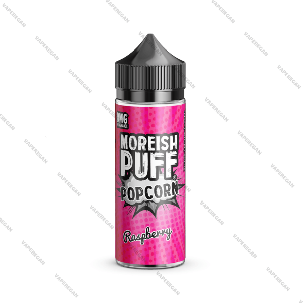 جویس موریش پاف پاپ کورن توت قرمز Morish Puff Raspberry Popcorn (120ml)