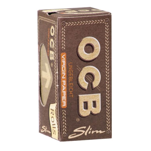 رول کاغذ سیگار او سی بی OCB Unbleached Rolls Virgin Paper