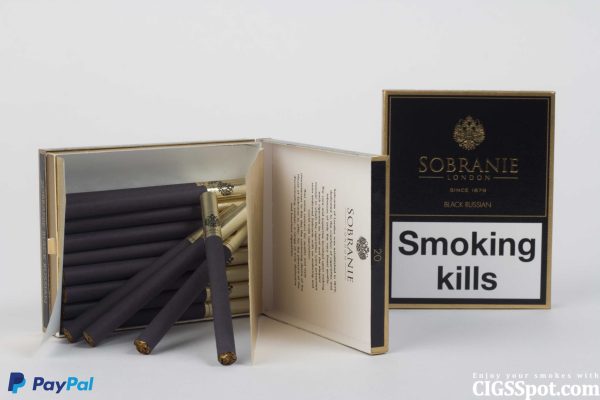 سیگار سوبرانی Sobranie Black Russian