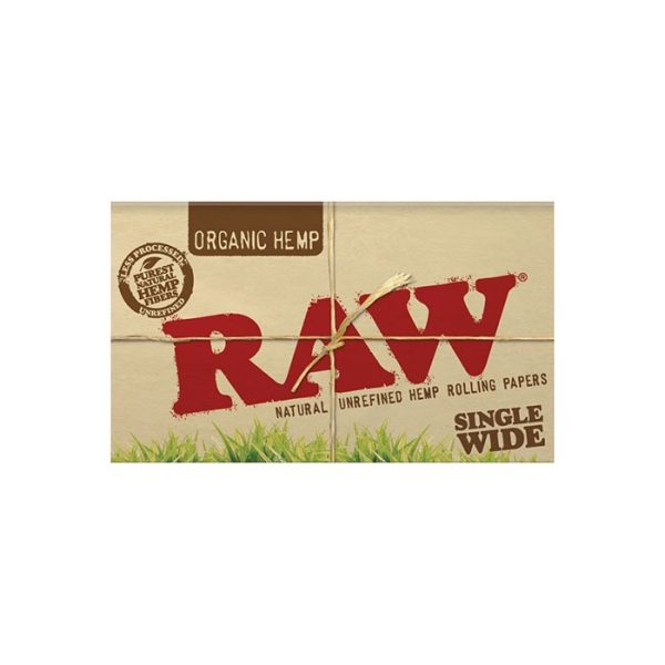 کاغذ سیگار پیچ دوبل ارگانیک RAW Organic Hemp