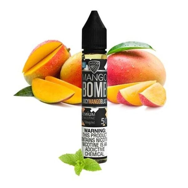 سالت نیکوتین وی گاد انبه خنک VGOD Mango Bomb Iced