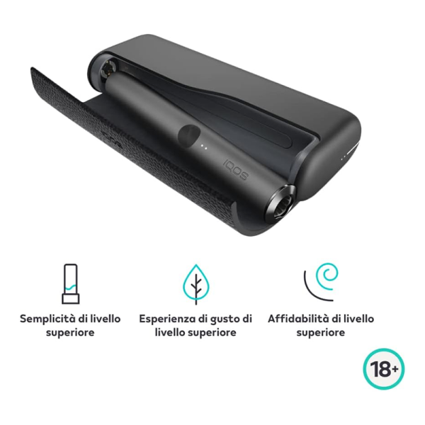 سیگار الکترونیکی آیکاس ایلوما IQOS ILUMA PRIME Obsidian Black