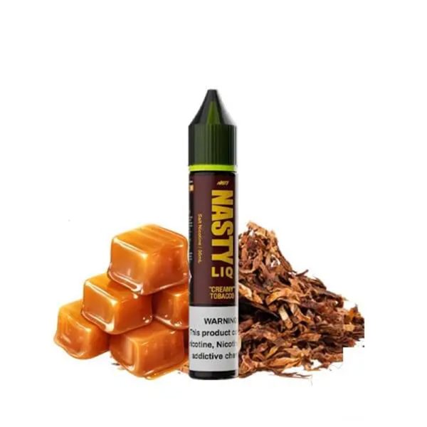 سالت تنباکو خامه نستی Nasty Creamy Tobacco 30ML