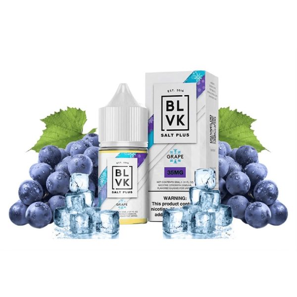 سالت نیکوتین BLVK طعم انگور یخ BLVK Grape Ice Salt Nicotine