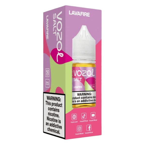 سالت نیکوتین وزول لاوافایر(گرم و تند) Vozol Lavafire 30ML