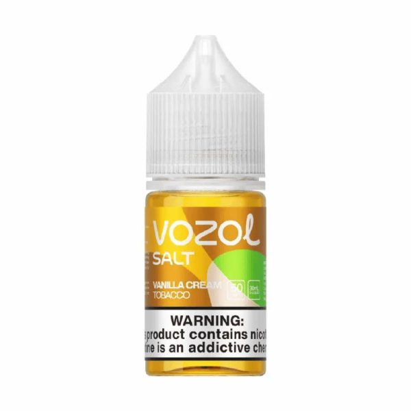 سالت نیکوتین تنباکوی وانیل خامه Vozol Vanilla Cream Tobacco 30ML