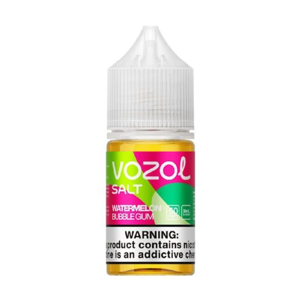 سالت نیکوتین وزول هندوانه آدامس Vozol Watermelon Bubble Gum 30ML