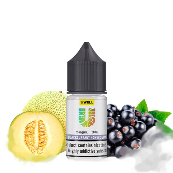 سالت انگورسیاه طالبی یوول Uwell Blackcurrant Honeydew