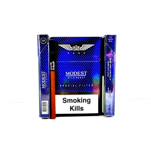 سیگار توت وحشی مودست Modest Wildberry Cigarette