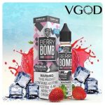 سالت نیکوتین وی گاد توت فرنگی پاستیل VGOD Berry Bomb Salt Nic