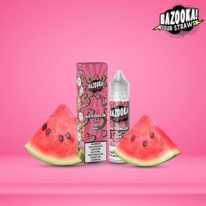 جویس هندوانه بازوکا Bazooka Watermelon Sour Straws 60ML